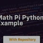 Math Pi Python Example