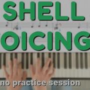 Jazz Piano Practice Session Shell Voicings