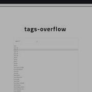 Tags Overflow Search Stackoverflow Posts Using Tags