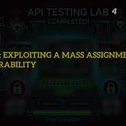 LAB 04 Exploiting A Mass Assignment Vulnerability API Testing