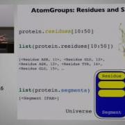 MDAnalysis A Python Package For The Rapid Analysis Of Molecular Dynamics Simulations SciPy 2016