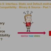 Java 8 Interface Static And Default Methods Compatibility Binary Source Part 1