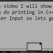 How To Take User Input In C Displaying On Console