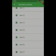 Flutter Listview And Checked Listview Tutorials