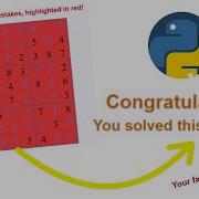 Solve Any Sudoku Puzzle With This Python Program