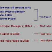 Pascal Project Manager Editor 5 Part 1 Overview