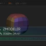 ZBrush ZModeler Polygon Actions Poly Spherize