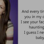 Glee Everytime Lyrics