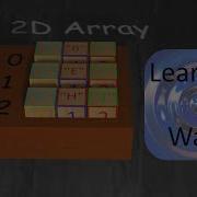 2D Array Animation And Models
