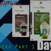 Day 16 Speed Code Starbucks Animated App Design Ui Code With Nix 100 Days Of Flutter