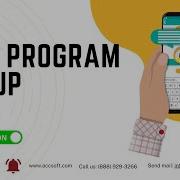 SMS Program Setup AccSoft