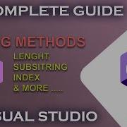 C LESSONS String Methods Length Substring Index And More 14