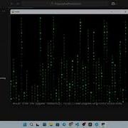 Python Matrix Rain Effect With Pygame Real Time Digital Code Animation