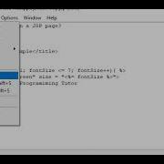How To Write A For Loop In A JSP Page