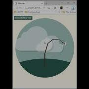 Procedural Japanese Style Tree With Html Js Css Programming Websitedesign Shorts Python