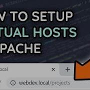Setting Up Virtual Hosts For The Apache Web Server Tutorial