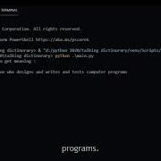 Talking Dictionary Using Python