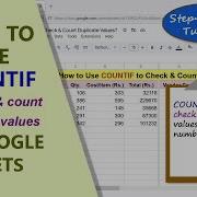 Google Sheets COUNTIF Function Check Count Duplicates Example Spreadsheet Tutorial