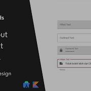 TextInput EditText Text Fields Material Design Android UI Tutorial