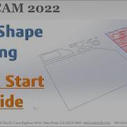 RhinoCAM 2022 True Shape Nesting Quick Start