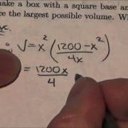 Math 31 Optimization Review 4