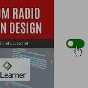 Custom Radio Button Tutorial HTML CSS JS