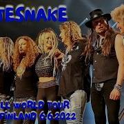 Whitesnake Burn Farewell World Tour Helsinki Finland 2022