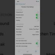 Pomodoro Timer Settings In Mastertlist V110