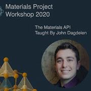2020 MP Workshop Materials API MAPI
