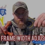 AIMING TIP EASY Varied Frame Width Adjustment RANGE TIME