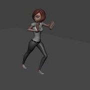 PUSHING HEAVY WEIGHT ANIMATION IN SLOW MOTION WITHOUT BOX