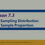 Honors Stats 7 3 Sampling Distributions Of Sample Proportions