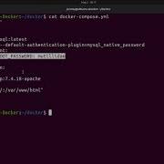 Docker How To Build LAMP Stack