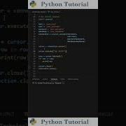Подключение к MySQL с помощью Python Учебное пособие по Python