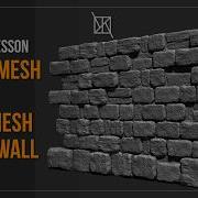 ZBrush Arraymesh и Nanomesh Brick Wall