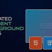 Pure CSS Animated Gradient Background HTML And CSS Tutorial