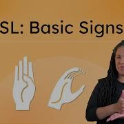 ASL Basic Signs 1 Everyday Vocabulary In ASL