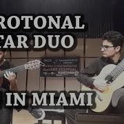 Arıx Microtonal Guitar Duo Live In Miami