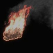 Blender Fire Text Exploding