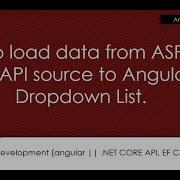 Load Dropdown Data From NET Core API To Angular 15 Full Stack App With Windows Authentication