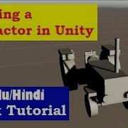 Making A 3D Tractor Using Only Cubes And Cylinders Unity 3D Quick Tutorial English