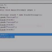 Intermediate Java Tutorial 14 Stacks Push Pop
