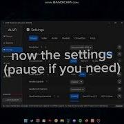 ALVR Settings For Best Performance