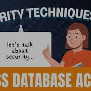 Security Techniques For Cross Database Access