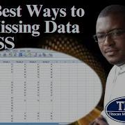 Два лучших способа исправить пропущенные данные в SPSS