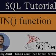 SQL MIN Function SQL Tutorial For Beginners