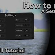 Как создать графический интерфейс настроек Roblox Studio