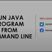 Java Tutorial For Beginners Run Java Program From Command Line