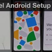 Google Pixel Android Setup UI Evolution