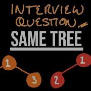 Same Tree LeetCode 100 JavaScript